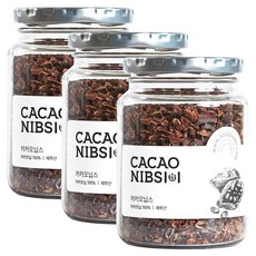 착한습관 로스티드 카카오닙스, 200g, 3개