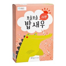 [바다모음] 보슬보슬 밥새우 50g 이유식 재료, 새우맛, 3개