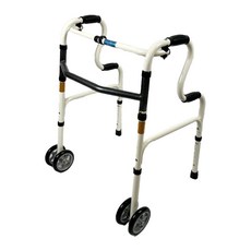 국산 노인 보행보조기 HM-606 성인용 보행기 실내용 환자 워커 워커기 바퀴 장기요양 등급 복지용구 실버용품 요양등급 어르신용품, 1개, 노인장기요양등급 할인구매(본인부담금 15%), 아이보리