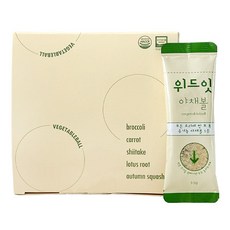 위드잇 유기농 야채볼 동결건조 야채 믹스 혼합채소 볶음밥재료 국내산 브로콜리 연근 단호박 표고버섯 당근, 3.5g, 24개, 야채