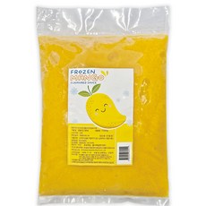 냉동 망고퓨레 1kg (100% 망고) 태국산 프리미엄 베이비망고 1kg 냉동 망고 퓌레 / 스무디용, 1개