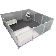 MrChuchu 寵物圍欄 12p, 1個, 透明