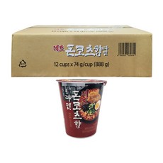 紅色豚骨風味拉麵 74g, 12個