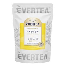에버티 피치 우롱차 과일향 가향차 티백, 2g, 24개입, 1개