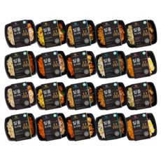 다즐샵 일품도시락 10종 20팩 냉동도시락 건강식단 아침 점심 저녁 직장인 한끼식사 식단조절 간편식 양많은 맛있는 냉동도시락, 20개, 220g