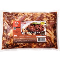 달수 간장오리불고기 1kg (냉장오리+수제양념) 주문당일제조발송, 1개