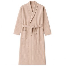 투데이리빙 프리미엄 극세사 사계절 샤워 가운 여름 겨울 물흡수 로브 남녀공용 고급 커플 잠옷 비치 베스 목욕 호텔 까운, 1개, R98642B(베이지