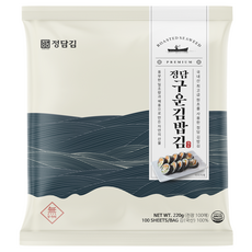 정담김 정담 구운 김밥김 100p, 220g, 1개