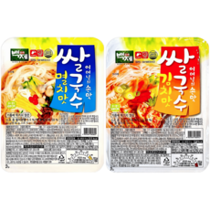 유니크앤몰 어머니의 손맛! 백제 쌀국수 (김치맛+멸치맛), 92g, 10개