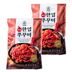 피터씨마켓 매콤 한입 쭈꾸미 기획세트, 2개, 500g