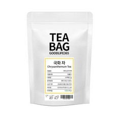 굿라이프365 국화 국화차 삼각티백 50티백, 1g, 50개입, 1개