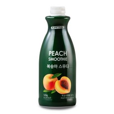 쥬피터 복숭아 스무디 음료베이스, 1.8kg, 1개
