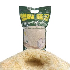 햄찌포근 소프트 쉐이빙 아스펜 베딩, 800g, 1개