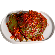 (25년 가을 햇수확김치) 명가김치 당일생산 국내산 품격있는 전라도 땡초 깻잎김치, 2개, 500g