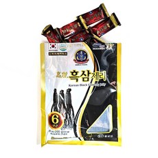 6년근 고려흑삼제리 Korean Black Ginseng Jelly, 0.2kg, 3개