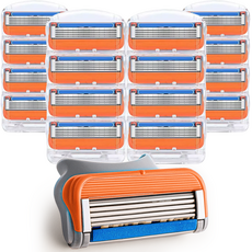 젠핏 퓨전 5중 면도날 질레트 호환, 4개입, 4세트