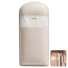 맥맨 부피 삭제 옷걸이형 압축팩 옷정리 의류 보관 커버, 1개, 6개입