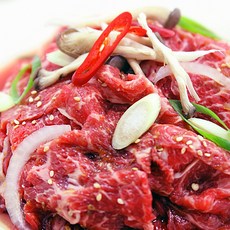 [피에이미트마켓] 초이스등급 양념소불고기 2kg 선물세트 (500gx4팩), 4개