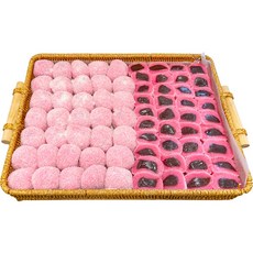 달콤한 과일 딸기 모찌 찹쌀떡 1.8kg, 30개, 60g