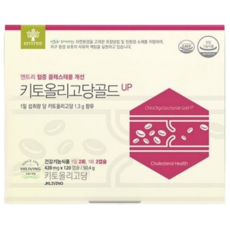 [JKLIVING] 엔트리 키토올리고당골드UP - 유해물질배출 혈중 콜레스테롤 개선에 도움 체지방감소 체지방감량 면역조절, 5개, 120정