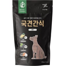 뿌와캔디 국견간식 국내산 관절&눈&피부 강아지 간식 250g, 연어맛, 1개