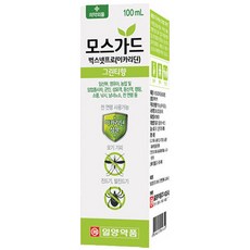 일양약품 모스가드 100ml 모기 해충 진드기 퇴치제 스프레이 등산 낚시 여행 천연벌레기피제, 1개