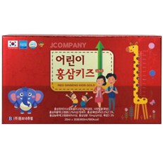 어린이 홍삼 키즈 30개 (1개당 20ml), 1박스, 600ml