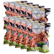 해선정 훈제오리 통오리 완포 800g 10팩 묶음, 10개