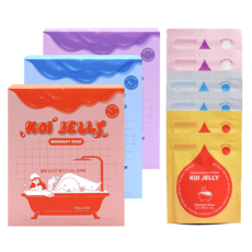 코이젤리 3종 세트 (퓨어드림 / 미드나잇로즈 / 판타지오션) 3박스 600g (100g x 6팩) 젤리 입욕제 목욕놀이 커플 입욕젤 호캉스, 100g, 1개
