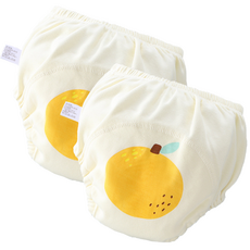 Bebeniz 水果幼兒如廁訓練褲 2件組, 柳橙, 5套