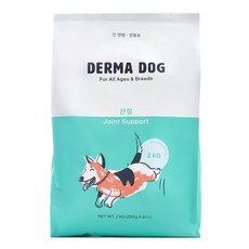 더마독 강아지 건강사료 관절 기능성 사료, 뼈/관절강화, 2kg, 1개