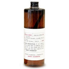 구디 바닐라 시럽 500ml (고메A등급 파푸아뉴기니 타히티품종), 1개