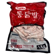 프레쉬맥스 닭발 원료 통닭발 1Kg, 1개