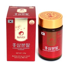[삼시대] 홍삼분말 120g (100% 순수 홍삼), 1개