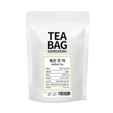 굿라이프365 무말랭이차 볶은 무 삼각티백 50개입, 1.5g, 1개