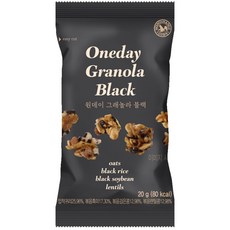 산과들에 원데이 그래놀라 블랙, 100개