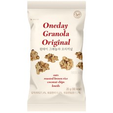 산과들에 원데이 그래놀라 오리지널, 20g, 100개