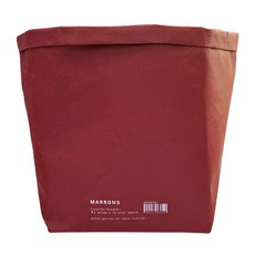 마롱즈 페이퍼 바구니, CHERRY, 1개