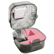 DING DONG PET 戶外多合一倉鼠籠, 粉紅色, 1個