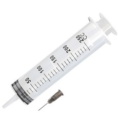 주사기 잉크충전 오일 흡입기 주사침 대형주사기 공업용 60-500ml, - 이수 대형주사기 250mL, 1개