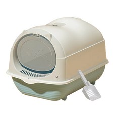 DING DONG PET Venti Cat 2in1 貓砂盆, 白色