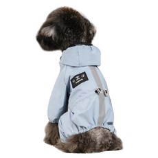 DING DONG PET 寵物Nose防水連身衣, 藍色