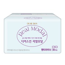 디어스킨 리얼모달 팬티라이너, 슈퍼롱, 30개입, 1개