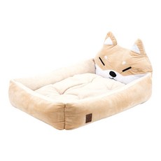 DING DONG PET 寵物柴犬麻藥坐墊, 米色