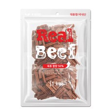인네이처 리얼 치킨 사사미 1kg, 비프, 1개