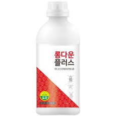 전원주택 잔디 정원 살충제 모기 파리 바퀴벌레 퇴치제 롱다운 1L + 해충트랩 2매, 1개