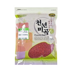 국산 홍국쌀 홍국미 붉은쌀 빨간쌀 1kg, 1개