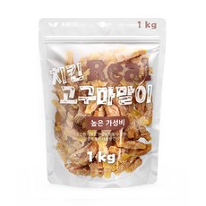 인네이처 리얼 치킨 사사미 1kg, 치킨 고구마, 2개