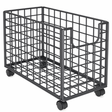 Grappy 移動式多用途洗衣籃, 黑色