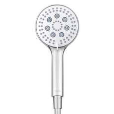 novita 諾維達 四段式水流蓮蓬頭+防漏水墊圈組 SH-PO4030R, 鉻色, 1組